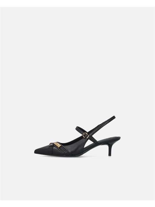 Slingback con cinturini e applicazioni gioiello PINKO | SD0489P003Z99